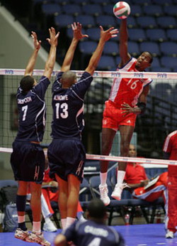  Cuba remains unbeaten by topping Canada in four sets at NORCECA men's champs